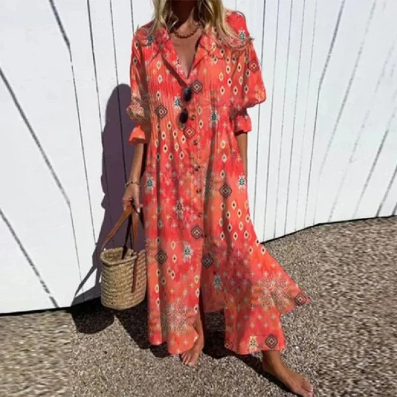 DIARA | Elegant Bohemian Spring Dress
