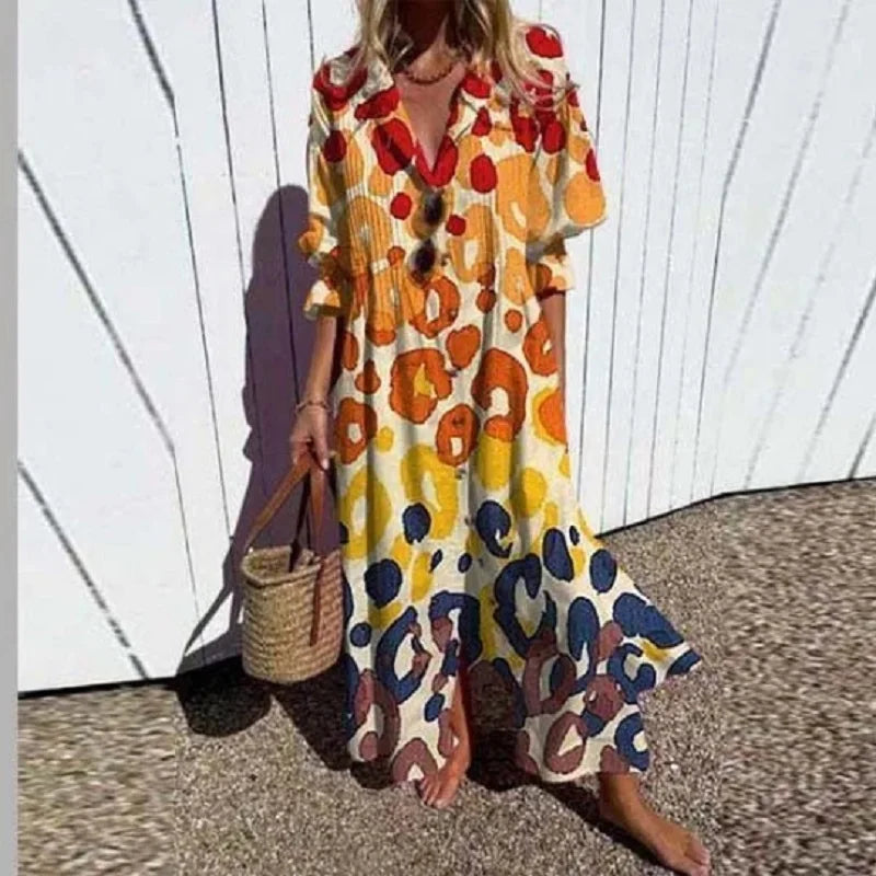 DIARA | Elegant Bohemian Spring Dress