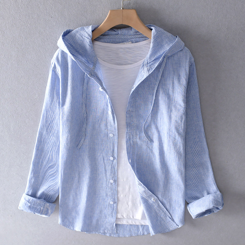 KYARA | Lightweight Hooded Blouse