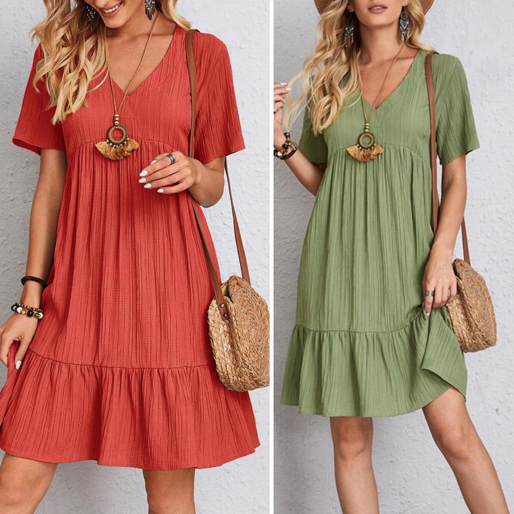 ASTRID | Chic Dress with Concealed Belly Design