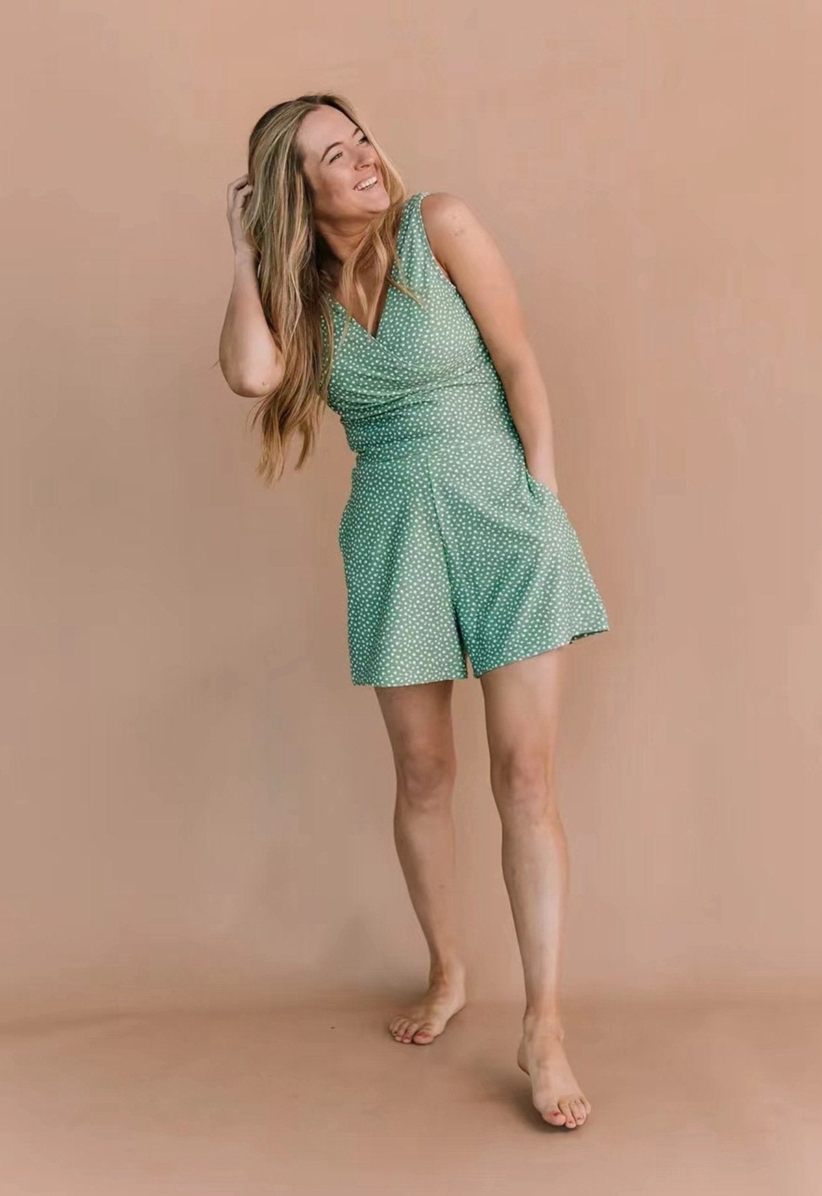 MARGARET | Ruffled Bathing Suit with Built-in Breast Support