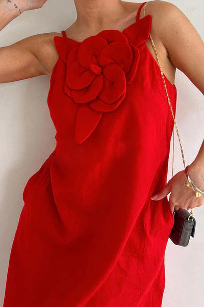 YASINA | Chic Floral Summer Dress
