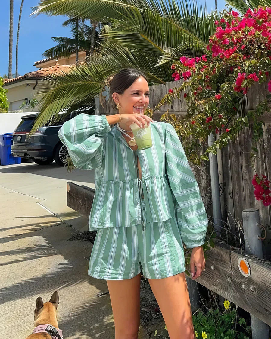 GRAZIANA | Striped Summer Ensemble