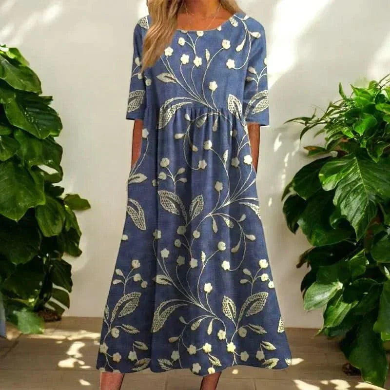 THEA | Chic Dress with Tummy Control