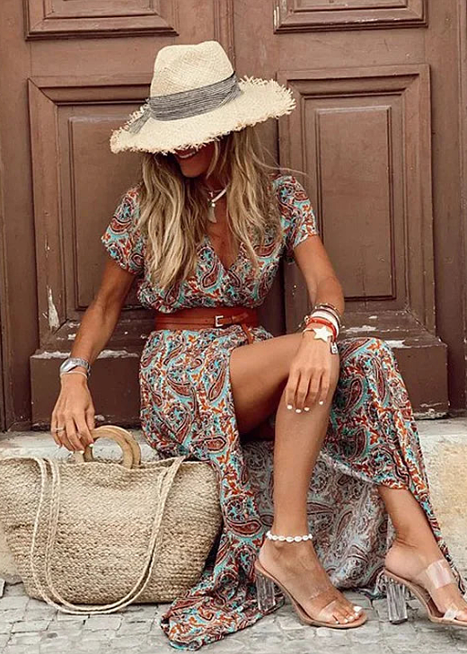 FAYETTE | Bohemian Maxi Dress