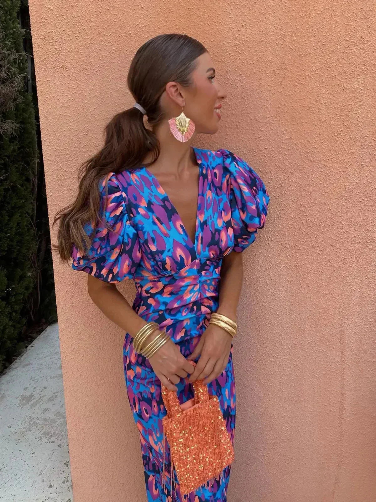 AMARA | Vibrant Long Dress