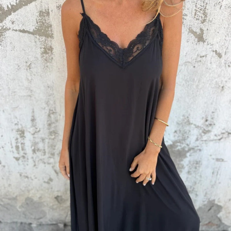 ALEXANDRA | Chic V-Neck Elegant Dress