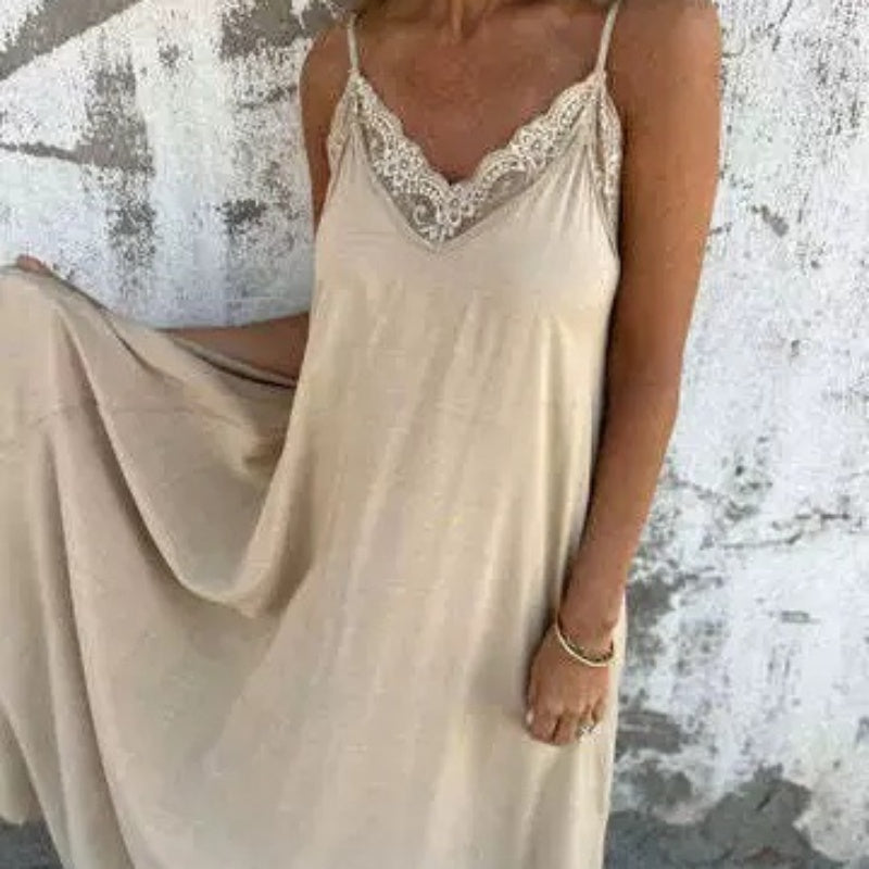 ALEXANDRA | Chic V-Neck Elegant Dress