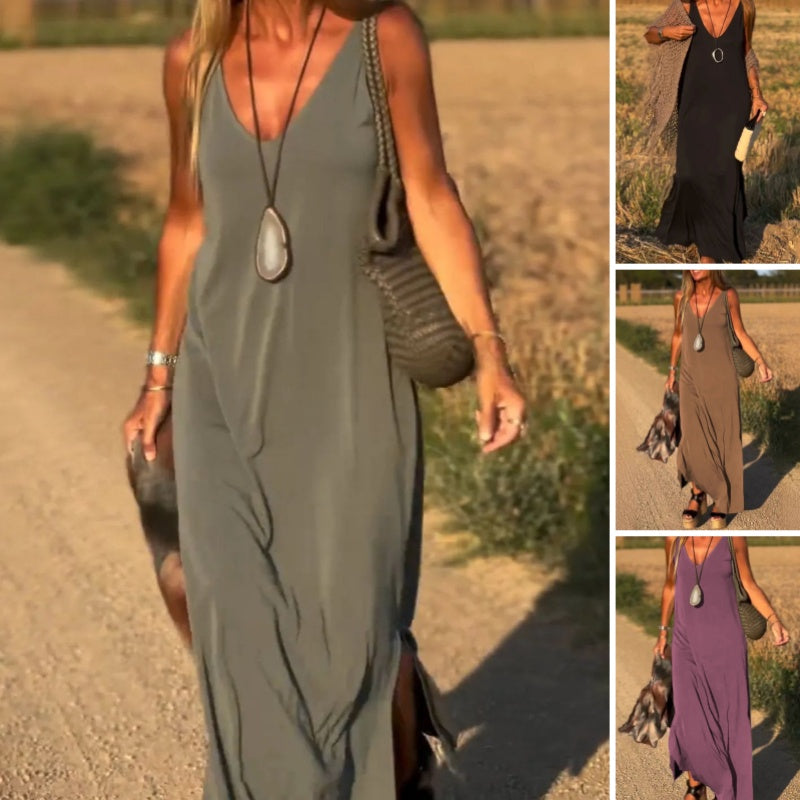 CAROLINE | Elegant Maxi Dress