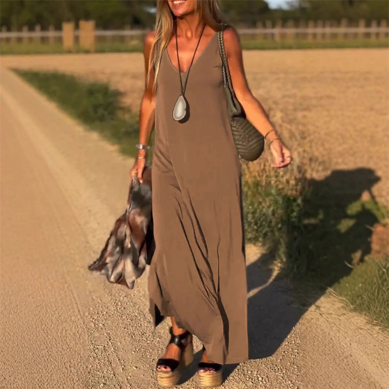 CAROLINE | Elegant Maxi Dress