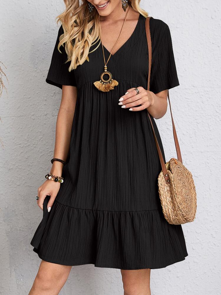 ASTRID | Chic Dress with Concealed Belly Design