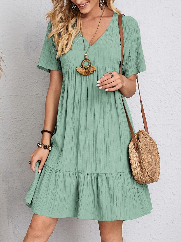 ASTRID | Chic Dress with Concealed Belly Design