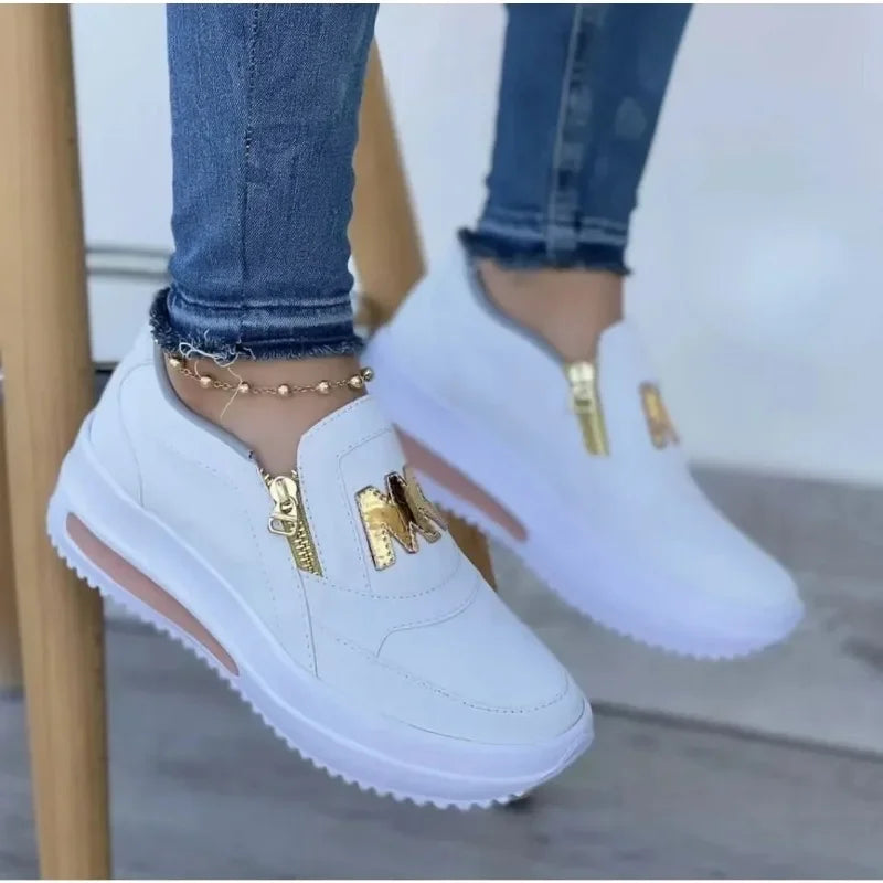 URSULA | FASHIONABLE & COMFORTABLE ZIP SNEAKERS