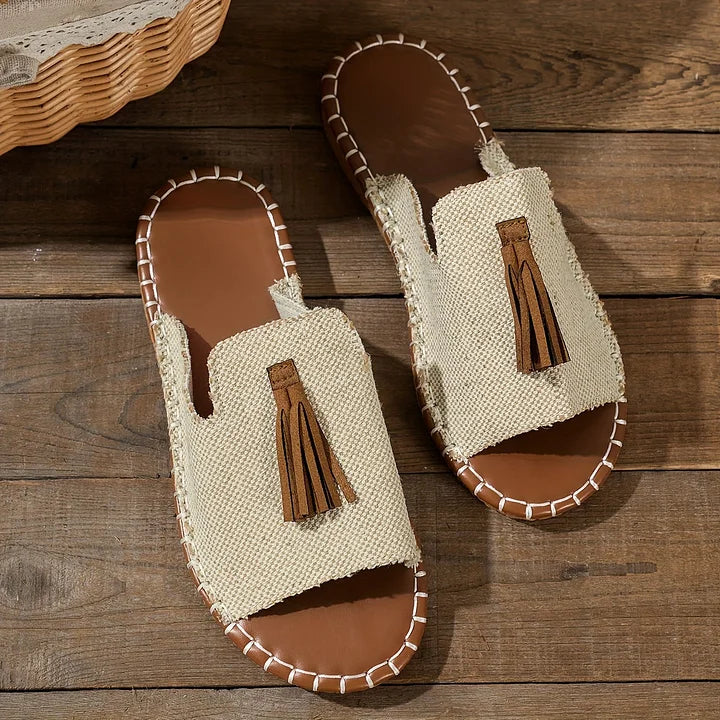 LIDIA | Cozy Flat Sandals