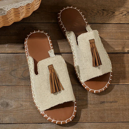 LIDIA | Cozy Flat Sandals