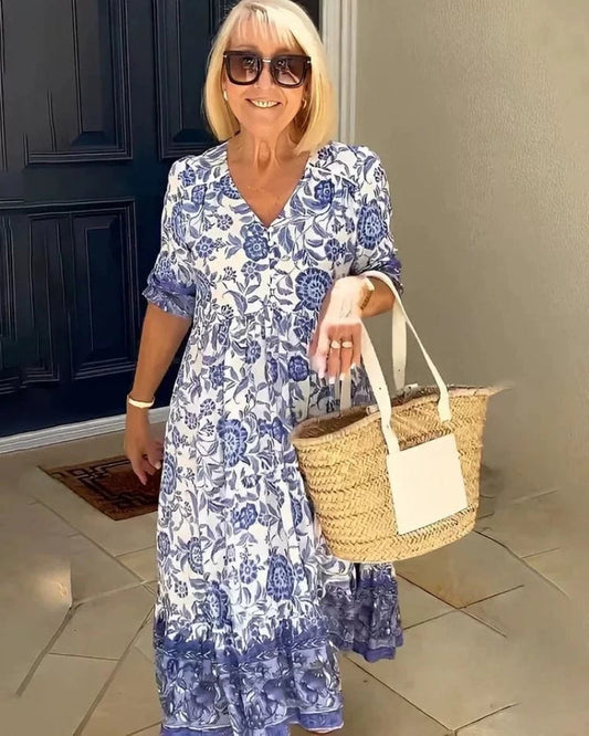 LIA | Graceful and Breezy Floral Dress