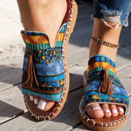 LIDIA | Cozy Flat Sandals