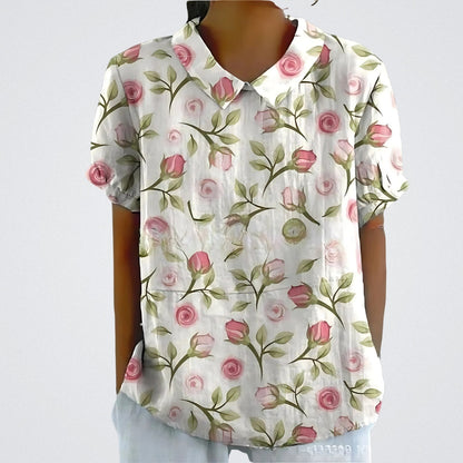 LINA | Floral Print Blouse