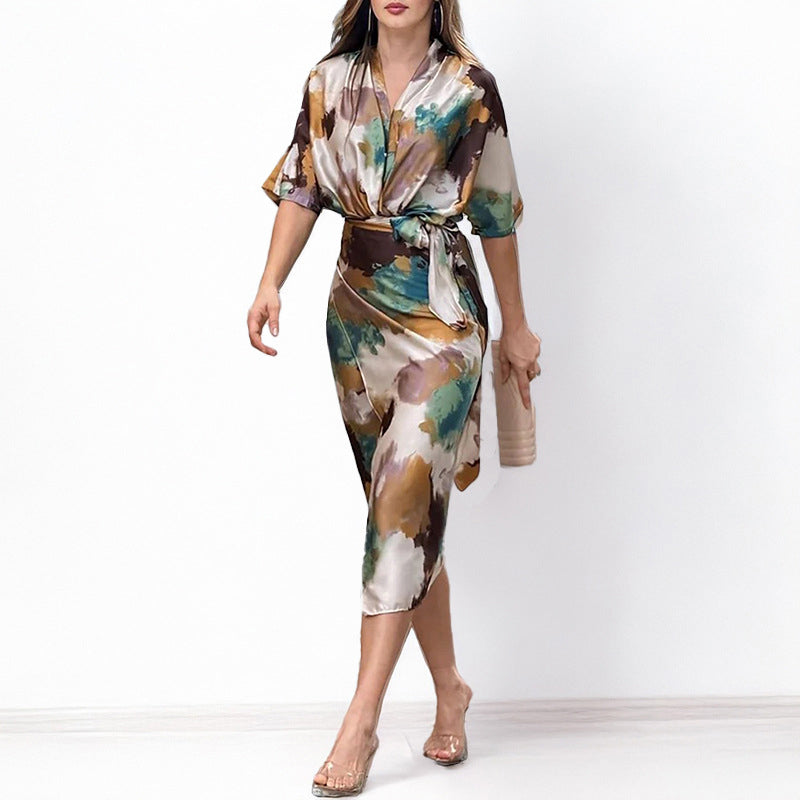 NERMINE | CHIC & VIBRANT DRESS