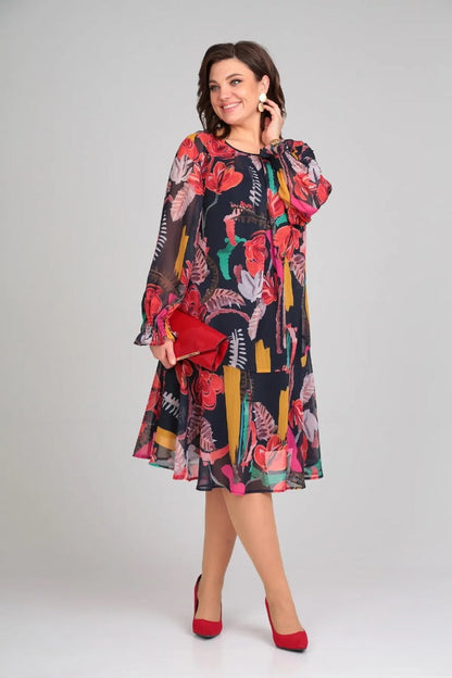 EVIE | Elegant Plus Size Dress for Ultimate Comfort
