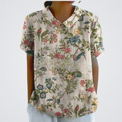 LINA | Floral Print Blouse