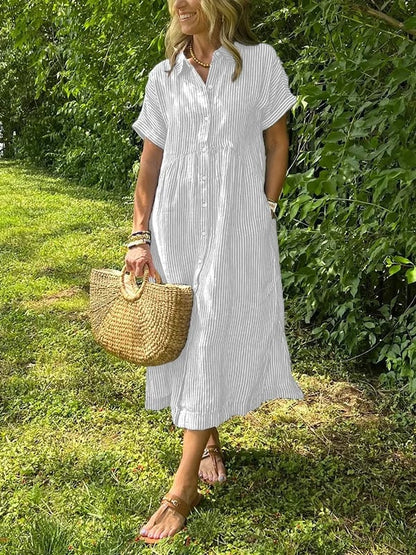 CASSIE | CHIC STRIPED DRESS
