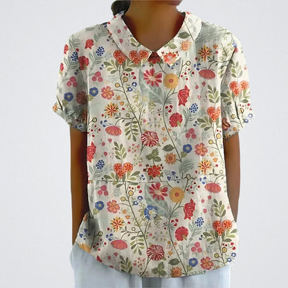 LINA | Floral Print Blouse