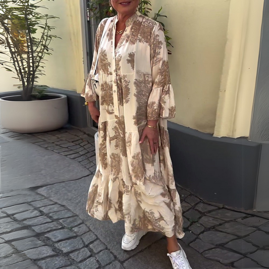 MERLA | Stylish Printed Elegant Dress