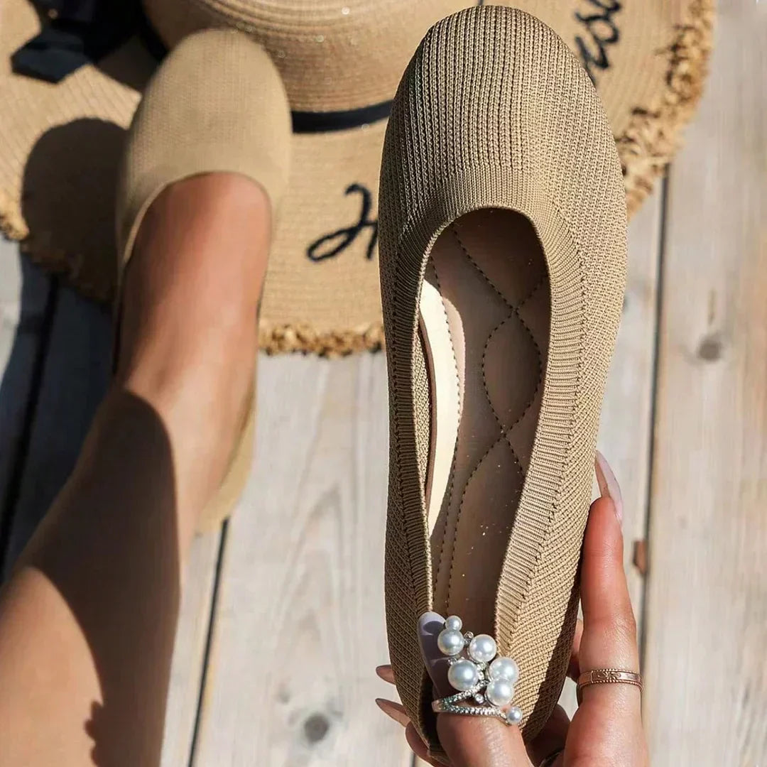 NYOMI | Stylish & Cozy Ballerina Flats
