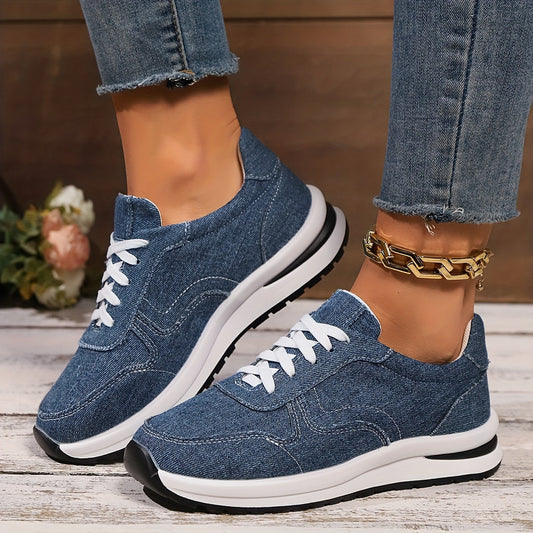 LISETTE | COMFORTABLE ORTHOPEDIC DENIM SNEAKERS