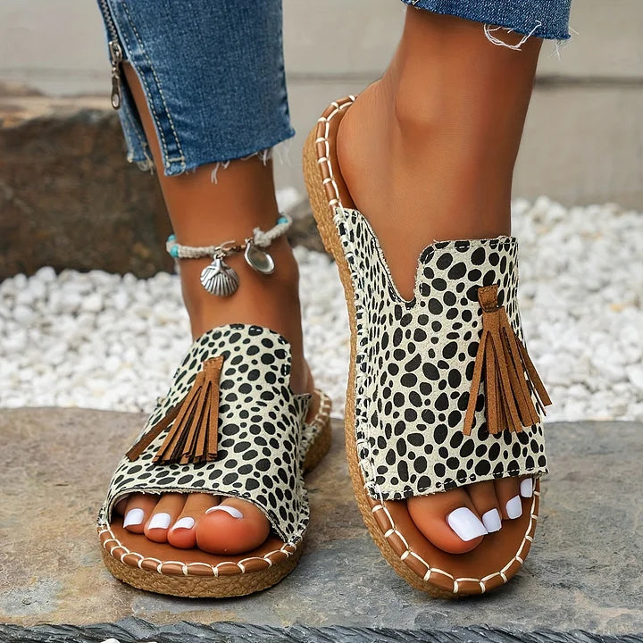 LIDIA | Cozy Flat Sandals