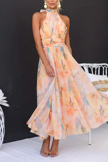 Elegant Colorful Sari Dress