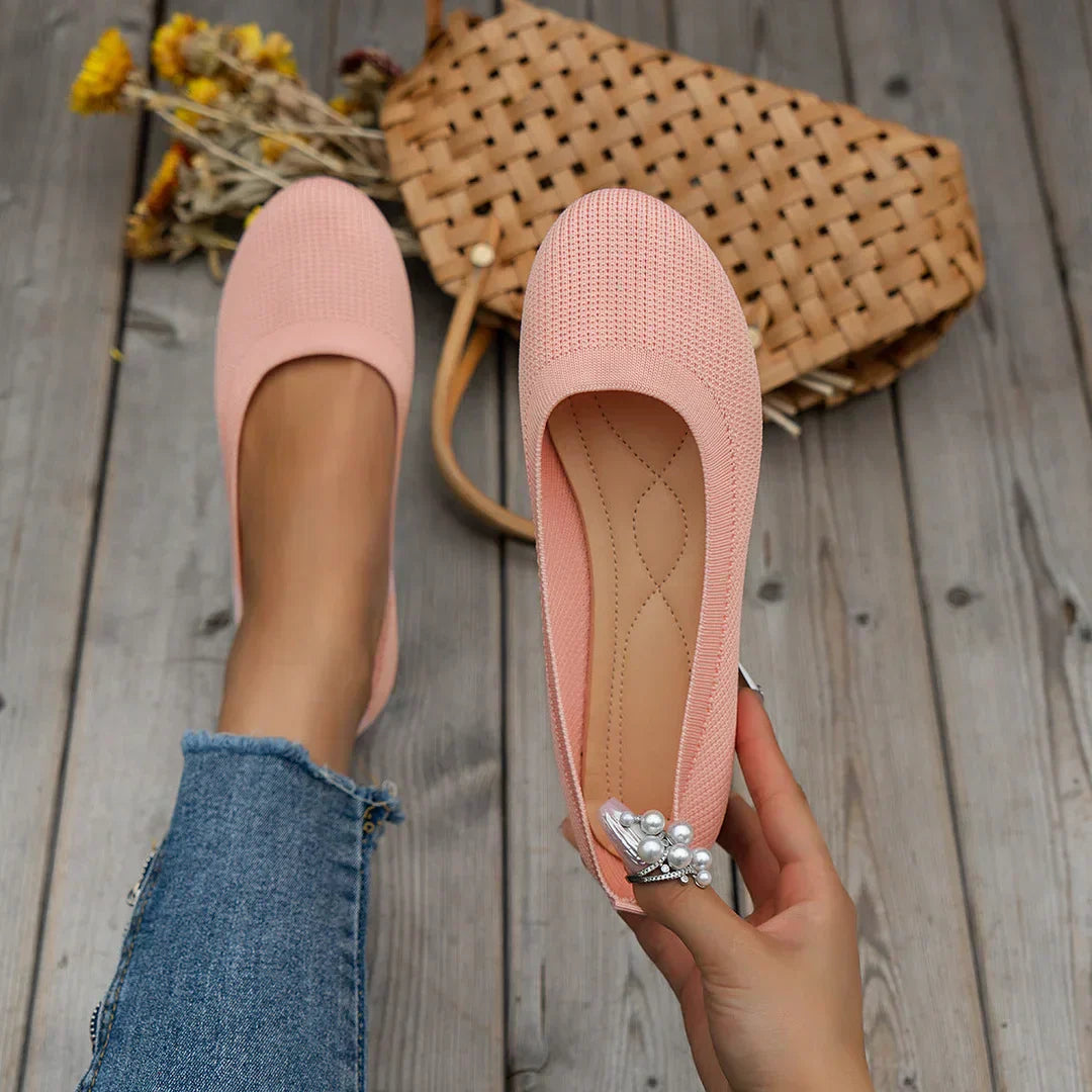 NYOMI | Stylish & Cozy Ballerina Flats