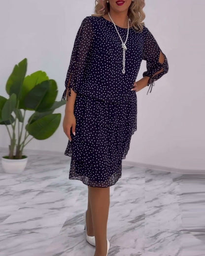 MELISSA | ELEGANT PLUS SIZE DRESS FOR ULTIMATE COMFORT