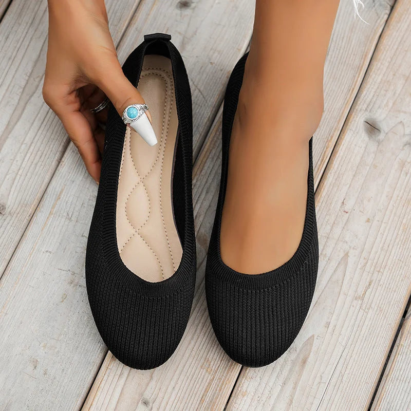 NYOMI | Stylish & Cozy Ballerina Flats