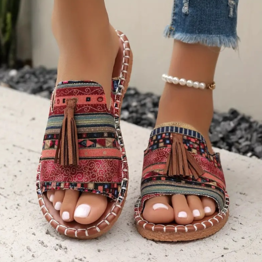 LIDIA | Cozy Flat Sandals