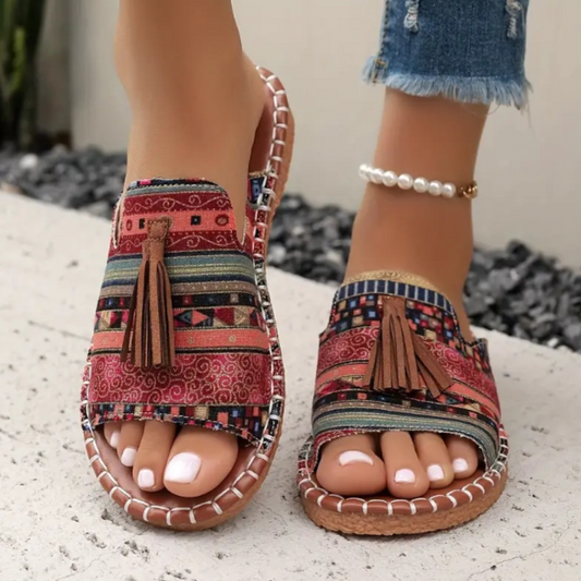 LIDIA | Cozy Flat Sandals
