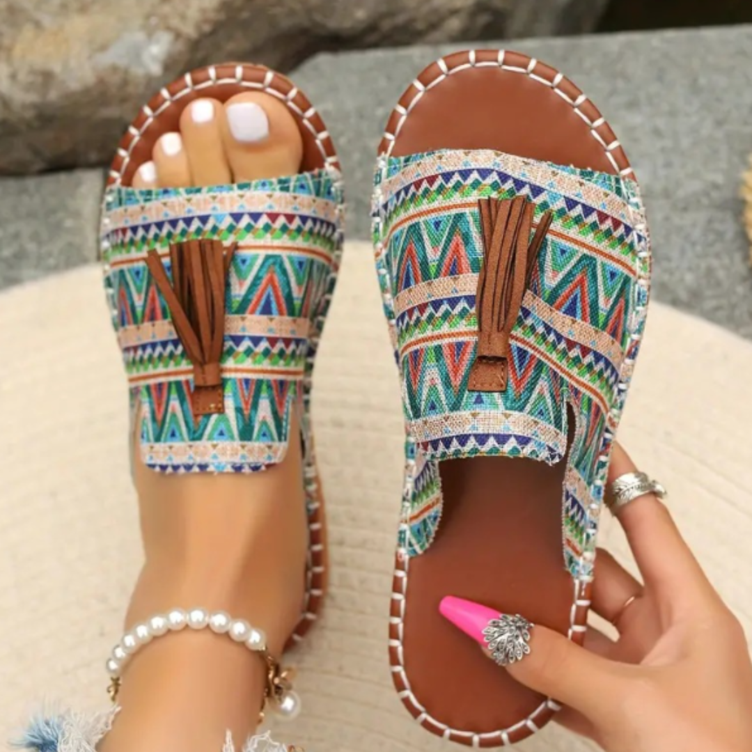 LIDIA | Cozy Flat Sandals