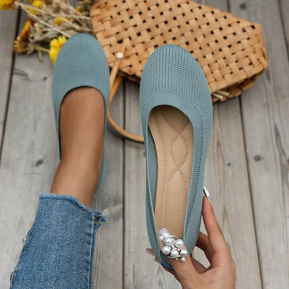 NYOMI | Stylish & Cozy Ballerina Flats