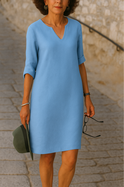 BETSEY | Sophisticated V-Neck Dress