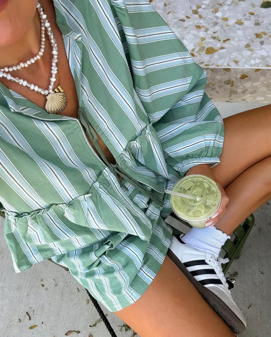 GRAZIANA | Striped Summer Ensemble