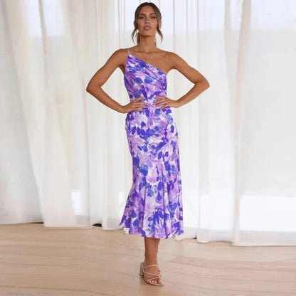 MILIANA | One-Shoulder Strap Dress