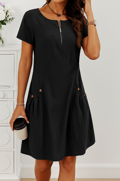 RUMI | Chic Dress Featuring Convenient Pockets