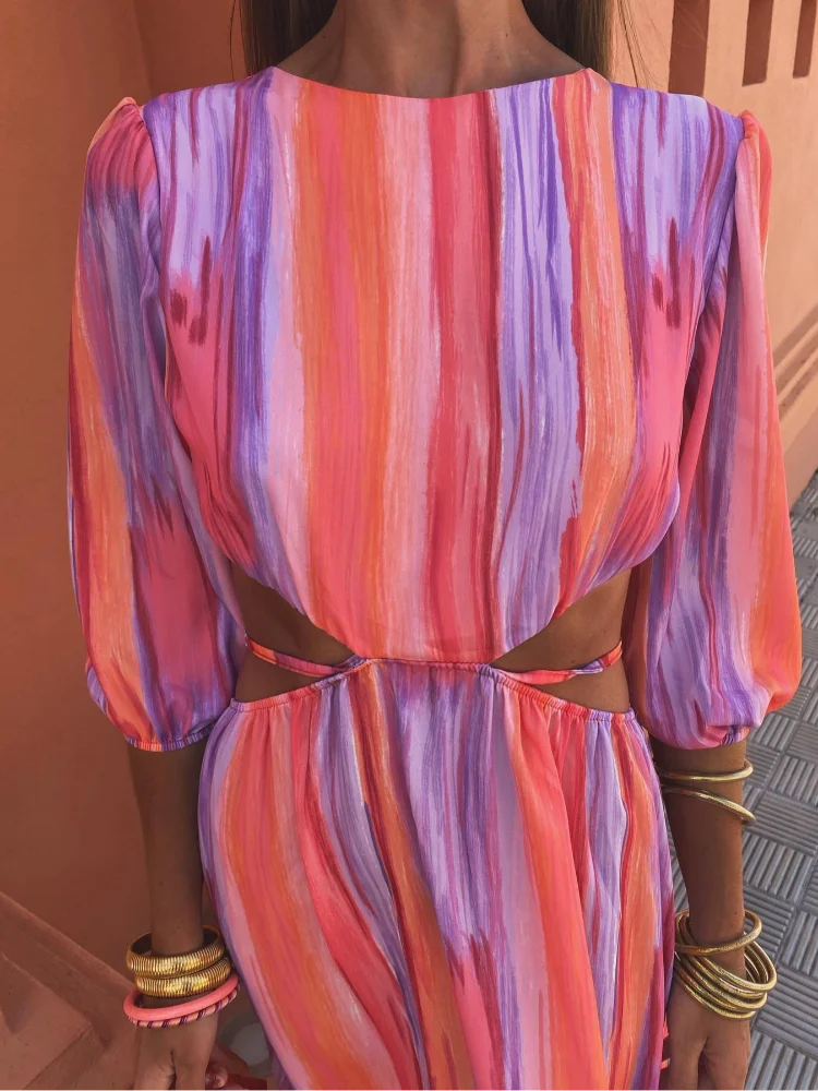 PALINA | Chic Cut-Out Elegant Dress