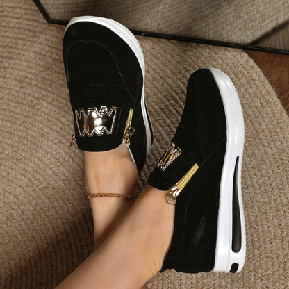 URSULA | FASHIONABLE & COMFORTABLE ZIP SNEAKERS