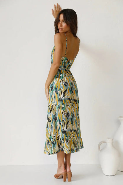 ELOUISE | Vibrant Elegant Summer Dress