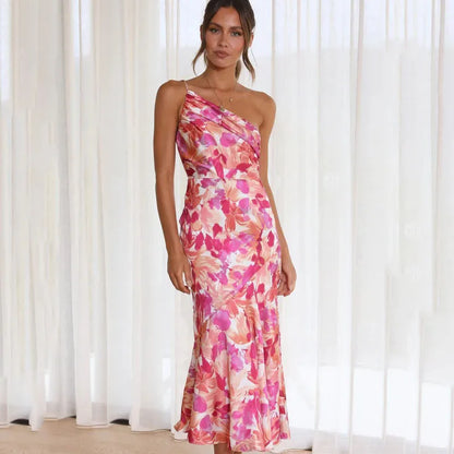 MILIANA | One-Shoulder Strap Dress