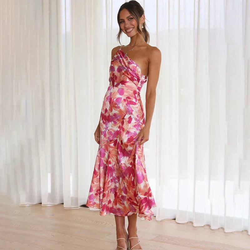 MILIANA | One-Shoulder Strap Dress