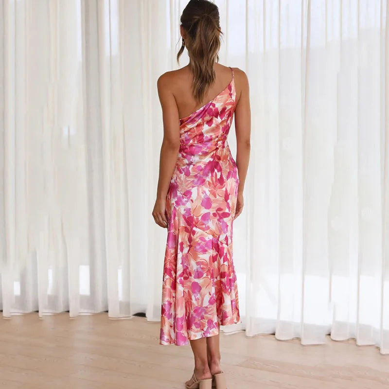 MILIANA | One-Shoulder Strap Dress