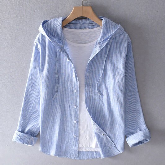 KYARA | Lightweight Hooded Blouse